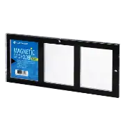 3 Card Magnetic Card Holder - Black Borders