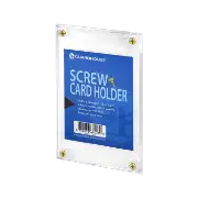 Screw Card Holders - Recessed 1/4"