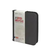 Mini 4 Pocket Zipper Folio for Trading Cards