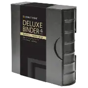 Cornerstone Large Capacity 4 D-Ring Binder & Slip Case (Gray)