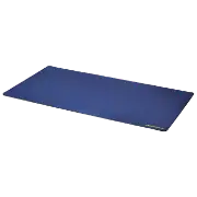 Desk Mat with Stitched Edges - 14 x 24 (Cobalt Blue)