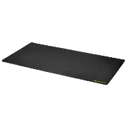 Desk Mat with Stitched Edges - 14 x 24 (Black)