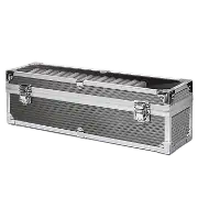 Falcon Series 25 Slab Box - Clear Top - Graphite
