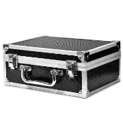 Falcon Series 36 Slab Box - Front Handle  - Diamond Pattern / Black