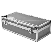 Falcon Series 50 Slab Box - Clear Top - Graphite