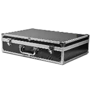 Falcon Series 100 Slab Box  - Front Handle  - Diamond Pattern / Black