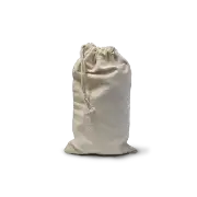 10 oz Canvas Money Bag with Draw String - 5.5 x 9.5