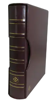 Lighthouse Grande 2 Pocket Graded Currency Album - Burgundy