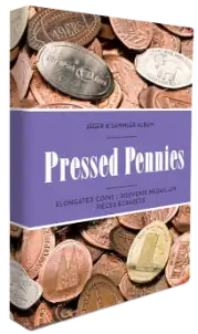 Album for Pressed Pennies Or Elongated Coins
