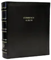 Currency Album for Graded Banknotes in Classic Design CLCAG