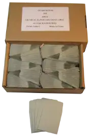 Paper Coin Envelope, Grey - Qty: 500