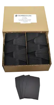 Paper Coin Envelope, Black - Qty: 500