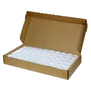 Nickel 21.2 mm bulk Direct-Fit EvoCore coin holders. 250 count box.