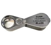 10x Loupe with LED Light - 21mm