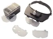 Versatile Headband Magnifier With LED Lighted