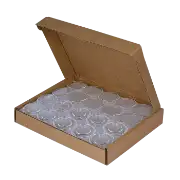 1/10 oz Gold Eagle 16mm Direct-Fit EvoCore coin holders - (S dia) / 50 per box.