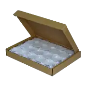 Large Dollar 38.1mm Direct-Fit EvoCore coin holders - (L dia) / 50 per box.