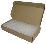 Guardhouse 1/2 oz Silver Medallion Tube - 50 Pack