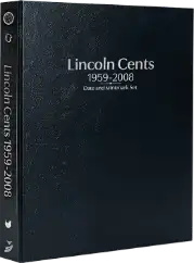 Lincoln Cents 1959-2008, Date & Mintmark Set P, D & S (Black)