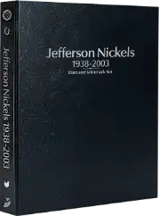 Jefferson Nickels 1938-2003, Date & Mintmark Set P, D & S (Black)