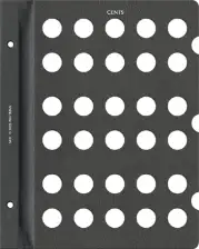 Blank Page, Cent (Black)