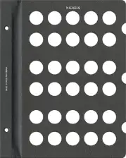 Blank Page, Nickel (Black)