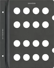 Blank Page, Quarter (Black)