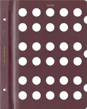 Blank Page, Cent (Burgundy)