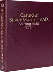 Canada Silver Maple Leafs: Starting 1988 Date Set (Burgundy)