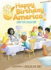 Official Whitman Folder - Kids Love Coins P&D 2026 - 250th America Celebration