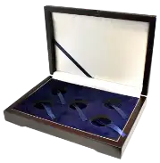 Guardhouse Wood Display Box - GH-W1300 - Holds 5 Small Guardhouse coin capsules