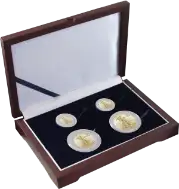 Guardhouse Wood Display Box - GH-W1300: Commonly used for Gold Eagle Set (2S,2L)