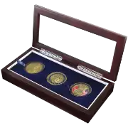 Guardhouse Glass-top Wood Display Box -GH-W1800: (3L)