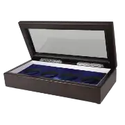 Guardhouse Glass-top Wood Display Box -GH-W1800: (4L)