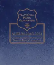 National Park Quarters Album 2010- 2021,  P & D