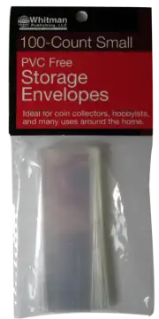 PVC Free Storage Envelopes - Small
