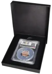 1 Slab Paperboard Certified Coin Gift Box