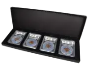 4 Slab Paperboard Certified Coin Gift Box