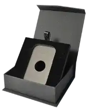 1 Oz Silver Bar Capsule Box with Magnetic Lid and Stand Insert