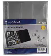 Certified Coin Slab Album Pages - 9 Slabs (PET Vac Form)