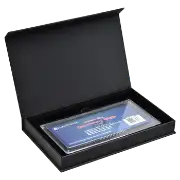 Magnetic Lid Display Box - Holds Guardhouse Modern Currency Slab - Black