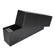 NGC and PCGS Slab Storage Box - Holds 20 Certified Coins (Black)
