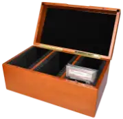 Wood Display Box for 45 PSA Graded Cards