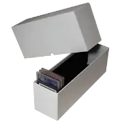 PSA Graded Card Storage Rail Box - Holds 25