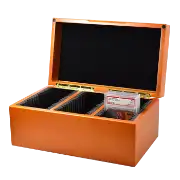Wood Display Box for 45 PSA Slabs (For Early Model PSA Slabs)