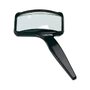 Rectangular Aspheric Hand Magnifier - 3x (2"x4")