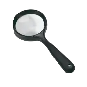Round Aspheric Hand Magnifier - 5x