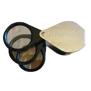 Triple Folding Magnifier - 4x, 8x, 12x