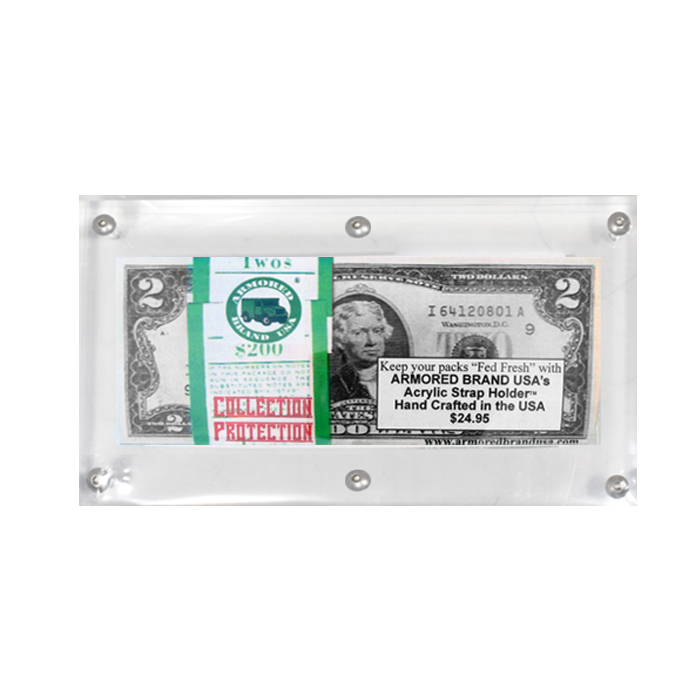 GUARDHOUSE RIGID CURRENCY SLEEVES MODERN SIZE US NOTES 25 