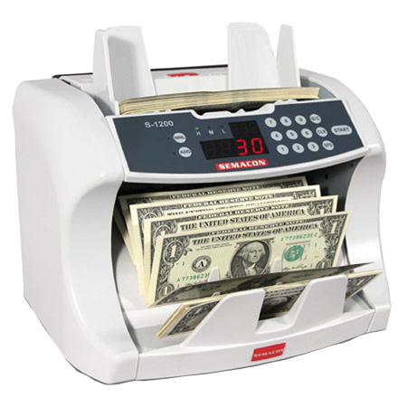 Semacon Bank Grade Currency Counter S-1200